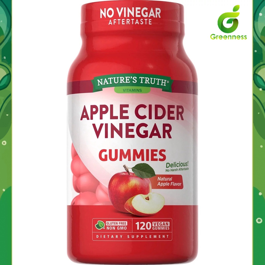Nature’s Truth Apple Cider Vinegar Gummies (120ชิ้น) กัมมี่แอปเปิ้ลไซเดอร์ 🍎