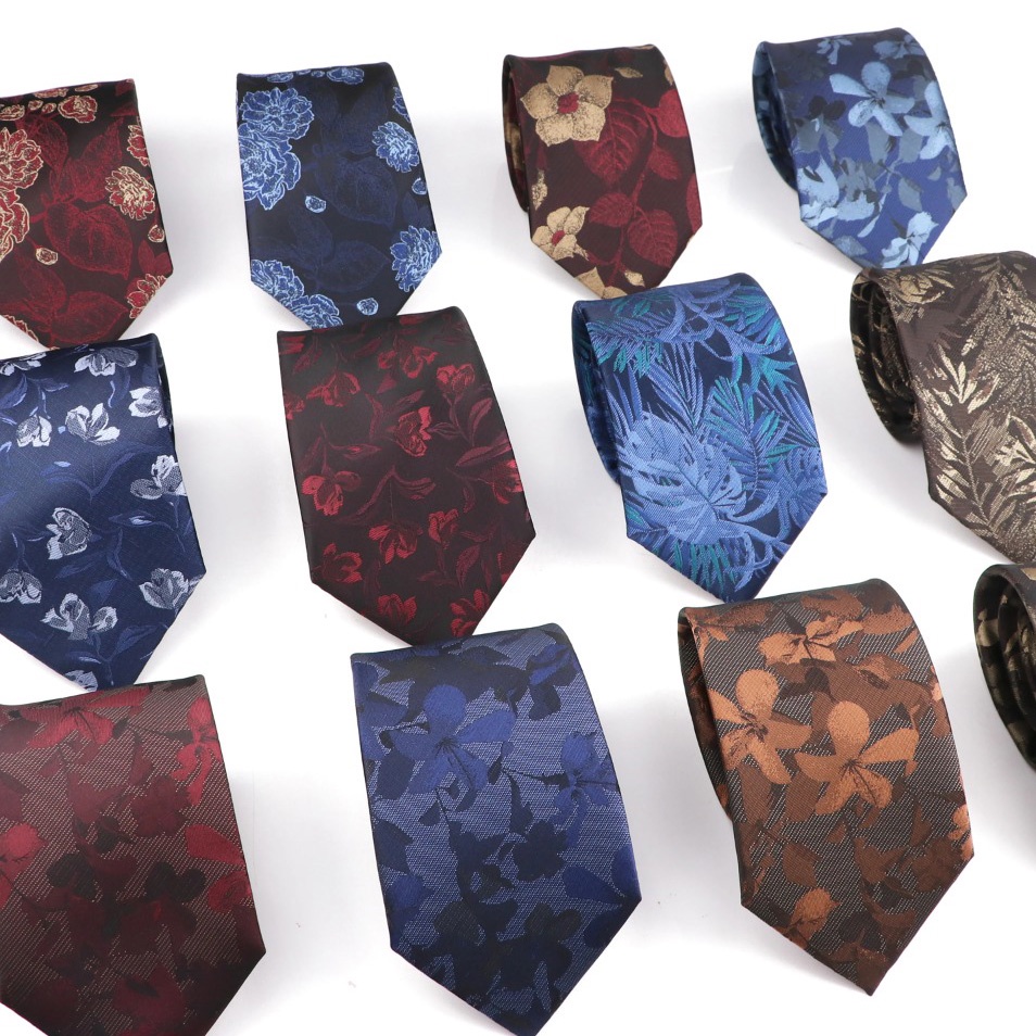 Zonfaz Elegant Mens ดอกไม ้ Ties สําหรับผู ้ ชายแฟชั ่ นแปลกใหม ่ ผ ้ าไหม Ties Paisley พิมพ ์ ดอกไม ้ เนคไทสําหรับผู ้ ชายอุปกรณ ์ เสริมของขวัญ