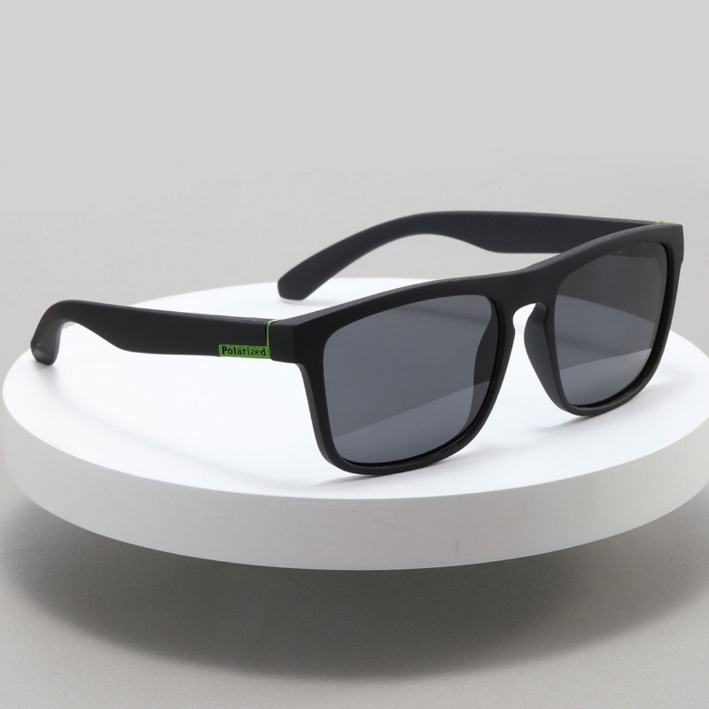 กีฬาตกปลาแว่นตากันแดด ไม่จํากัดเพศ สี่เหลี่ยมผืนผ้าเฉดสีสําหรับขับรถและแว่นตากลางแจ้ง - รูปที่ 3