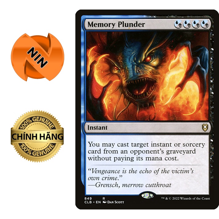 การ์ด - Magic the Gathering - Commander Legends: Battle for Baldurs Gate - Plunder Memory