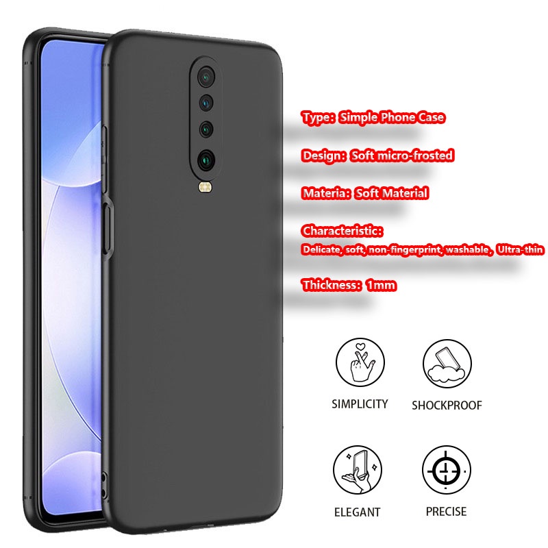 Xiaomi Poco X2 Redmi K30 5G K30i รุ่นพิเศษ เคสเยลลี่ ผิวด้าน ยืดหยุ่น นิ่ม ฝาหลังเจล ยางซิลิโคน TPU ป้องกันลายนิ้วมือ บางพิเศษ - รูปที่ 6