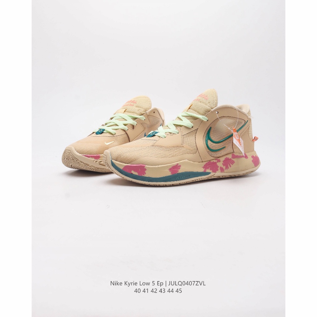 Nike Kyrie Low 5 EP รองเท้าผ้าใบลําลอง เหมาะกับการเล่นกีฬา บาสเก็ตบอลรองเท้าผ้าใบ nike แท้100% ผู้ช