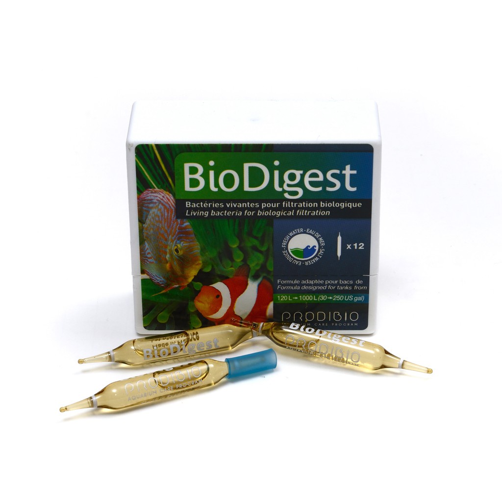 Prodibio Bio Digest ใบโอไดเจท Bioptim CoralVits BioTrace Iodi+ Stronti+ StopAmmo ReefBooster Biokit ไดเจท ปลาสวยงาม ปลา - รูปที่ 4
