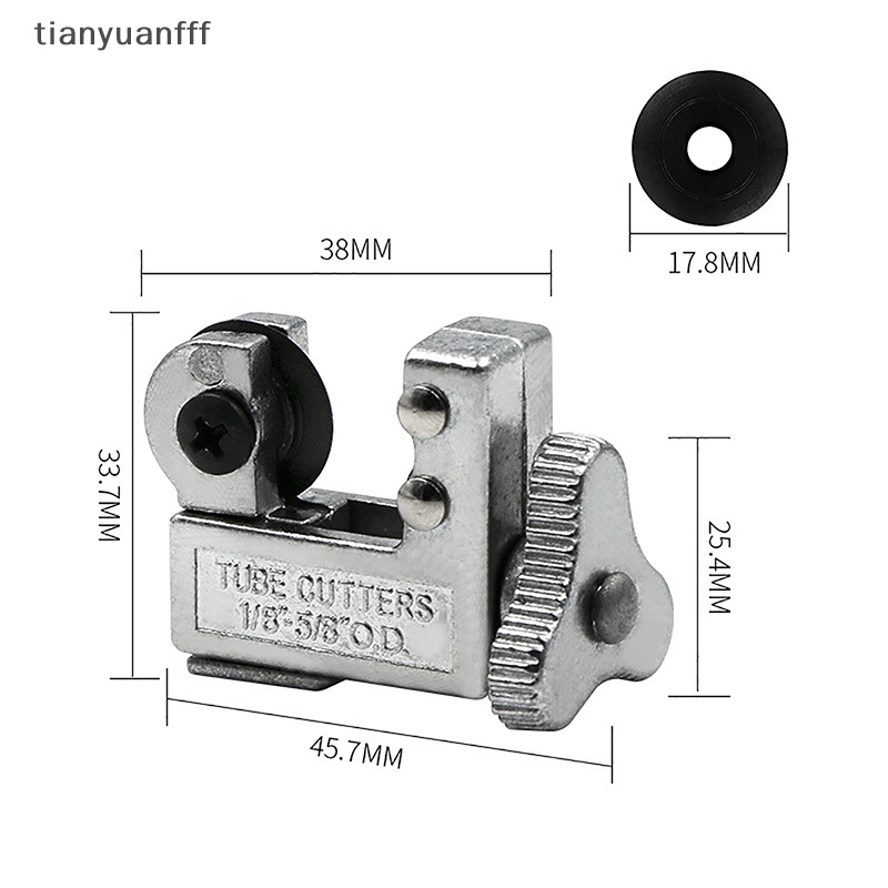 Tianyuanfff เครื่องตัดท่อเครื่องตัดหลอดทองแดงทองเหลืองอลูมิเนียมสแตนเลส Cutg เครื่องมือ Well - รูปที่ 5