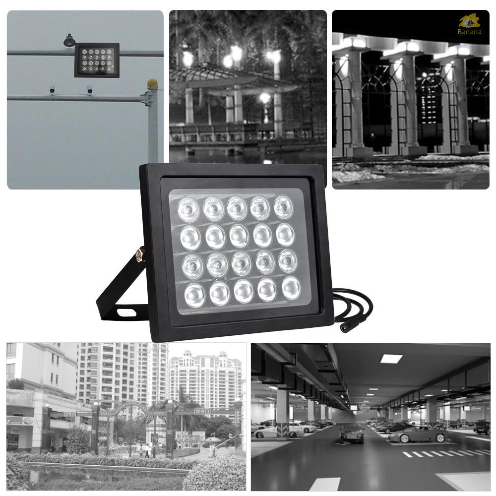กล้องวงจรปิดรักษาความปลอดภัย อินฟราเรด IR LEDS IR มองเห็นกลางคืน มุมกว้าง กันน้ํา สําหรับกล้องวงจรปิด กลางแจ้ง 20 ชิ้น