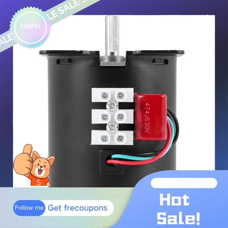 มอเตอร์เกียร์แม่เหล็ก 220V AC 40W ความเร็วต่ํา 70KTYZ ปรับทิศทางได้ เสียงรบกวนต่ํา