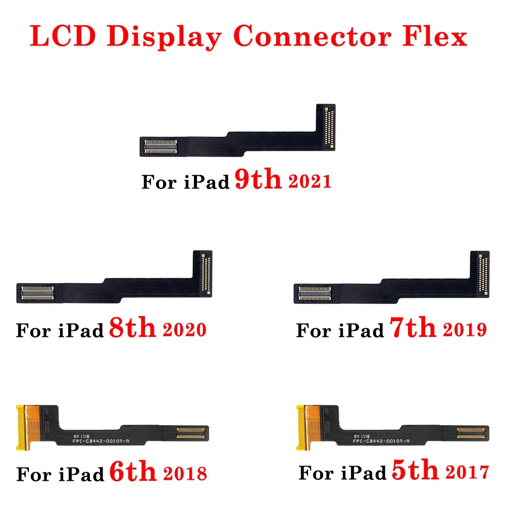 เมนบอร์ดเชื่อมต่อหน้าจอ LCD 1 ชิ้น สําหรับ iPad 5 6 7 8 9 Gen 2017 2018 2019 2020 2021
