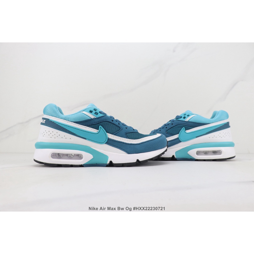 Nike Air Max BW OG รองเท้าผ้าใบลําลอง ของแท้ ทนต่อการสึกหรอ สําหรับผู้ชาย ผู้หญิง เหมาะกับการวิ่ง
