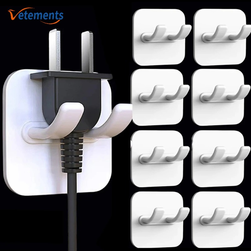 Punch-ฟรีสายไฟชั ้ นเก ็ บติดผนังซ ็ อกเก ็ ตปลั ๊ กผู ้ ถือครัวเรือนประหยัดพื ้ นที ่ Organizer อุปกรณ ์ เสริม