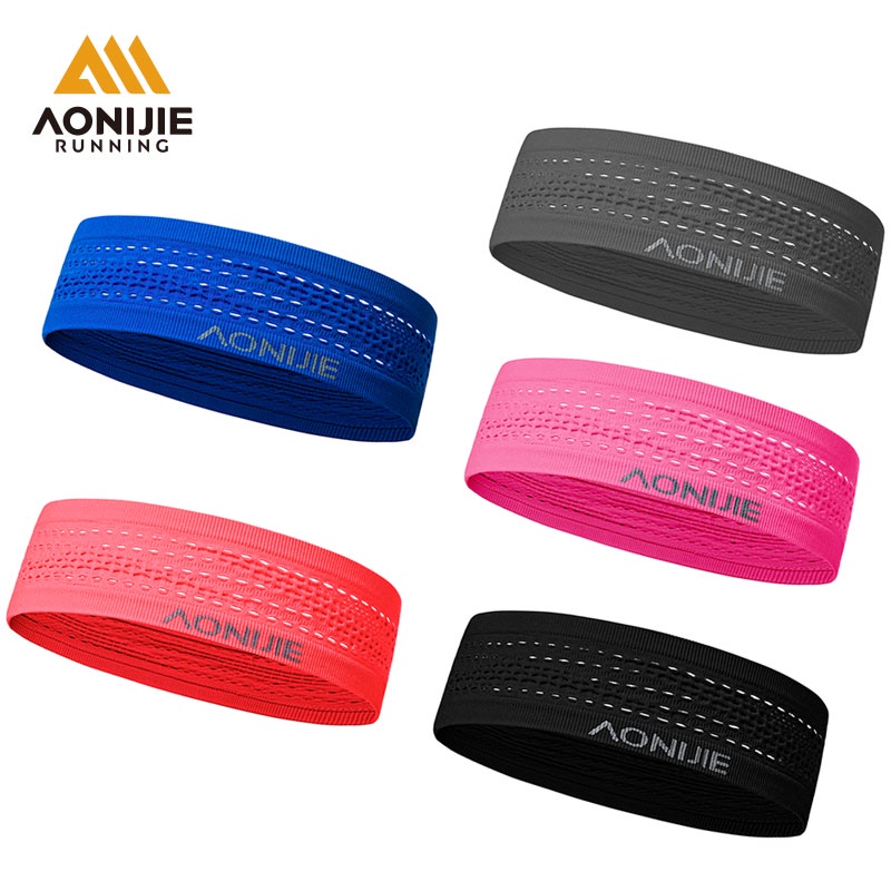 Aonijie E4423 แถบคาดศีรษะ กันลื่น ยืดหยุ่น นุ่ม สําหรับเล่นกีฬา โยคะ ยิม ฟิตเนส วิ่ง สําหรับผู้หญิง ผู้ชาย