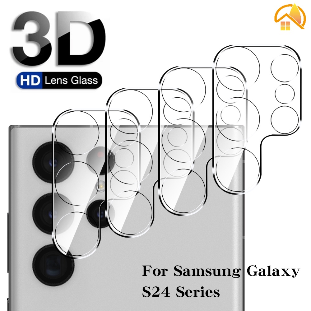 ฟิล์มกันรอยเลนส์สมาร์ทโฟน กันน้ํา กันน้ํามัน ทนทาน ความคมชัดสูง กันรอยขีดข่วน สําหรับ Samsung Galaxy S24 Series