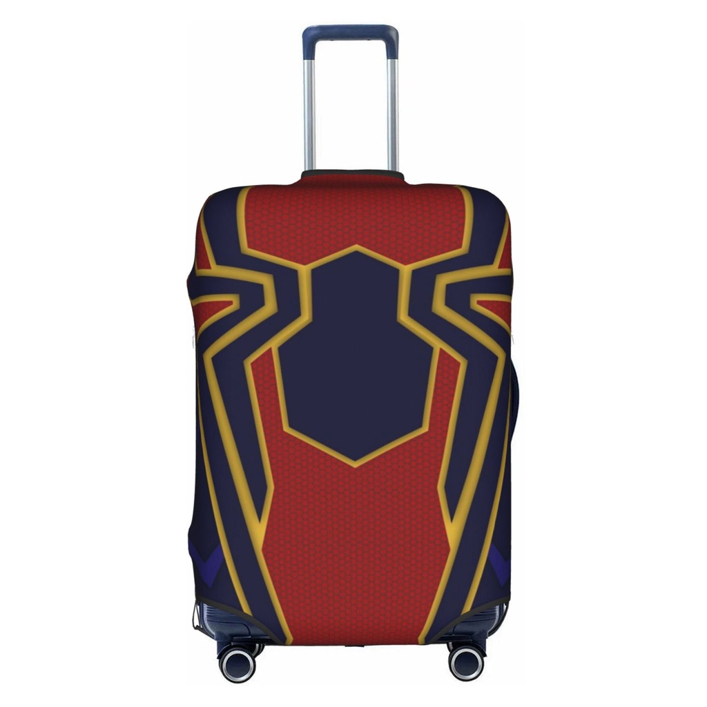 ผ้าคลุมกระเป๋าเดินทาง ลายการ์ตูน Marvel Spider Man ขนาด 18-32 นิ้ว