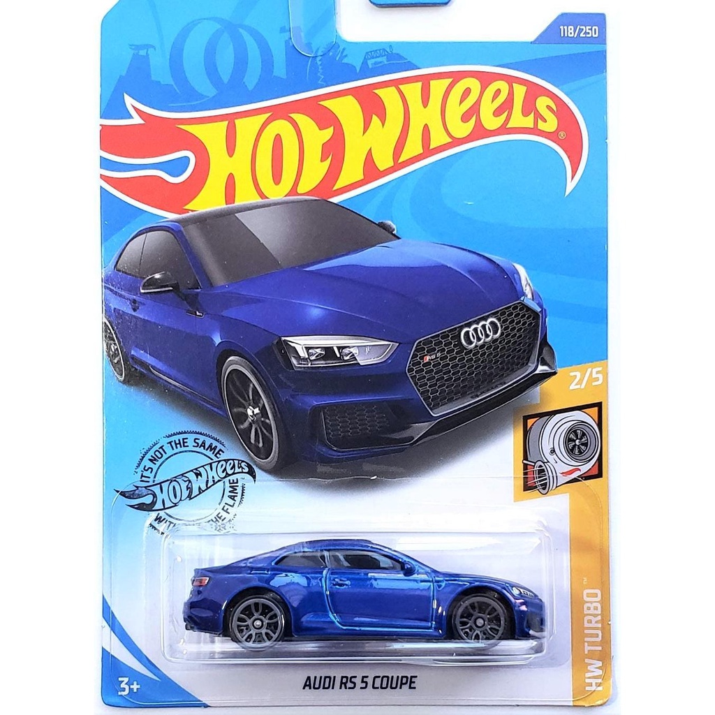 Hotwheels Hot Wheels AUDI2020E Audi RS5 Blue coupe Double Door No. 118 20E