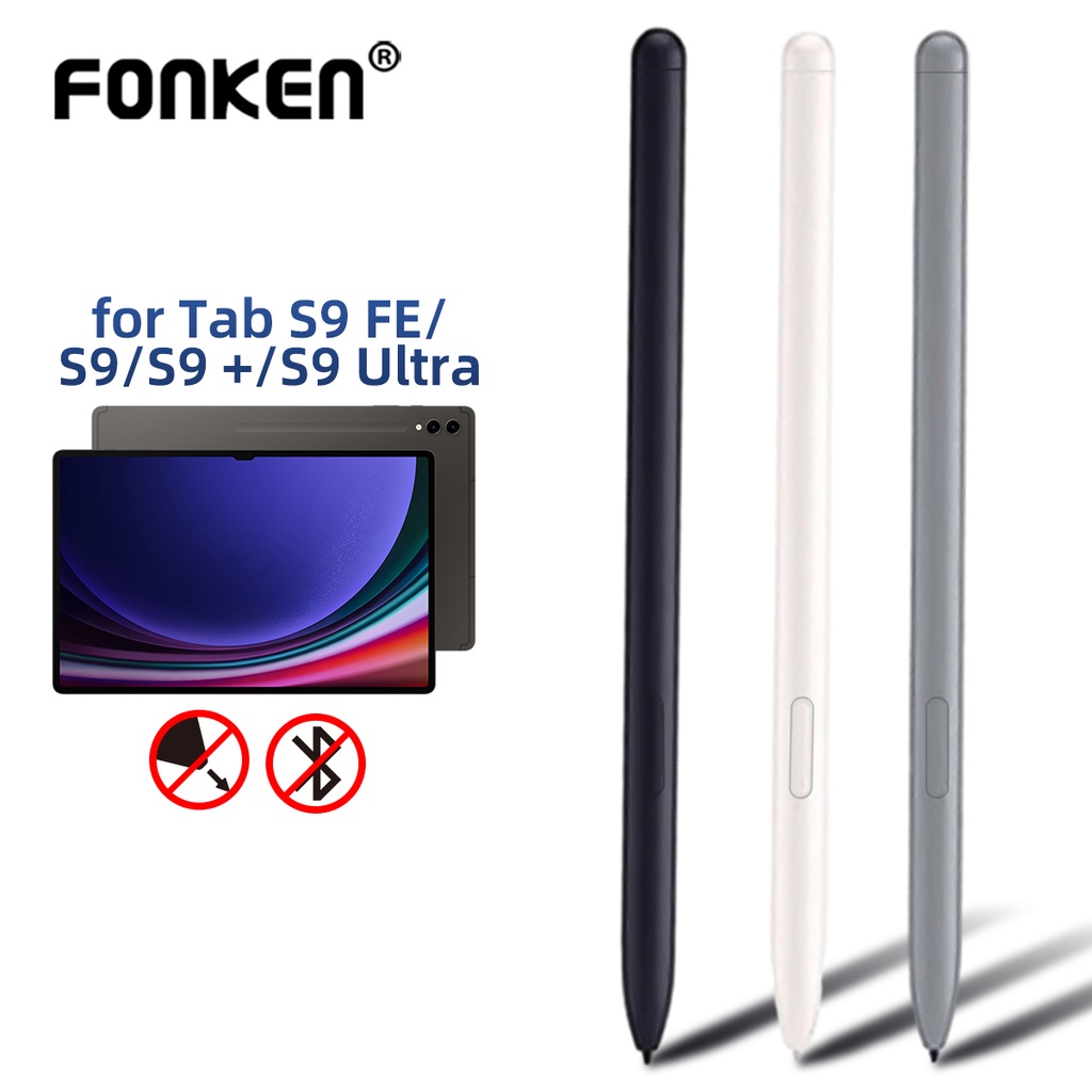 FONKEN ปากกาสไตลัส หน้าจอสัมผัส S แบบเปลี่ยน สําหรับแท็บเล็ต Samsung Tab S9 FE S9+ S9 Ultra