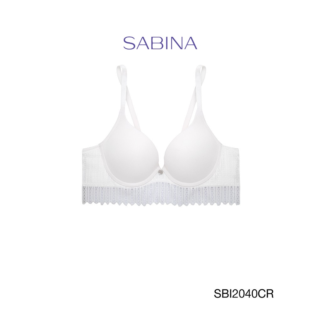 Sabina เสื้อชั้นใน รุ่น Modern V รหัส SBI2040CR สีครีม