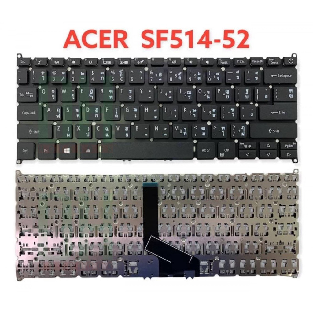 แป้นพิมพ์ คีย์บอร์ดโน๊ตบุ๊ค ACER Swift 5 แพรเล็ก Laptop Keyboard