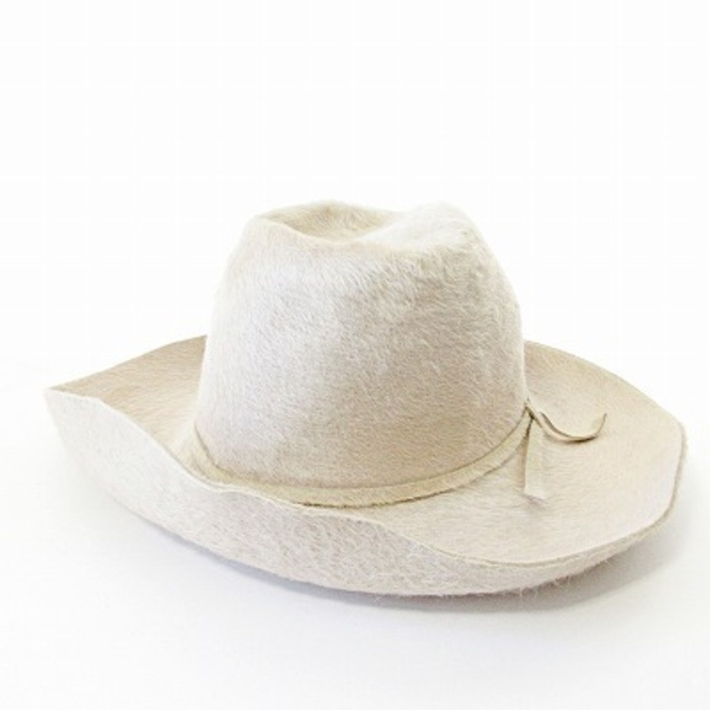 Helen Kaminski Folded Hat Soft Hat Wool Beige Direct from Japan Secondhand