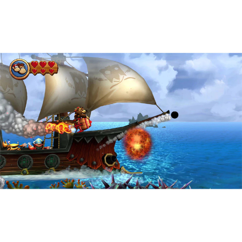 🎮มีส่งด่วน💨 NINTENDO SWITCH Donkey Kong Country Returns HD ตลับเกมส์ แผ่นเกมส์ มือหนึ่ง ของแท้