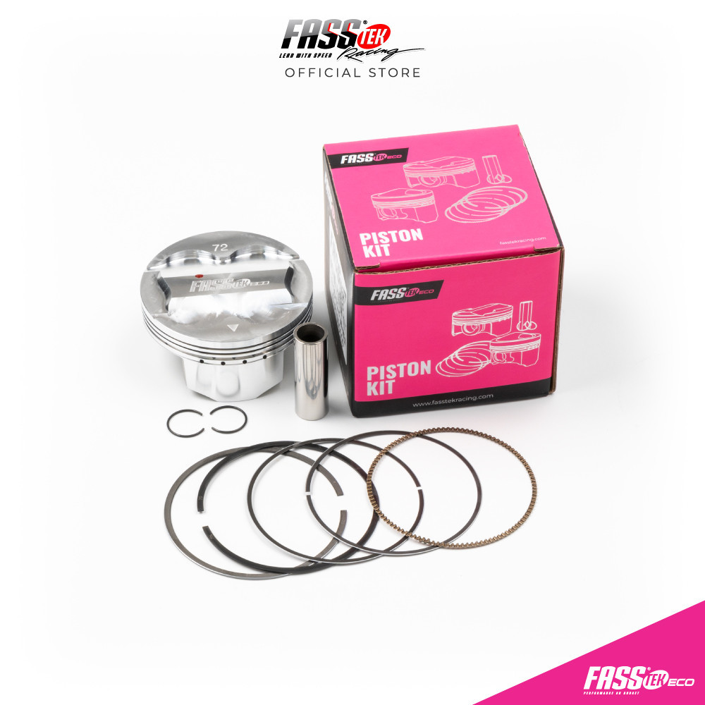 ECO FORGED PISTON LC135 72MM 4V FASSTEK