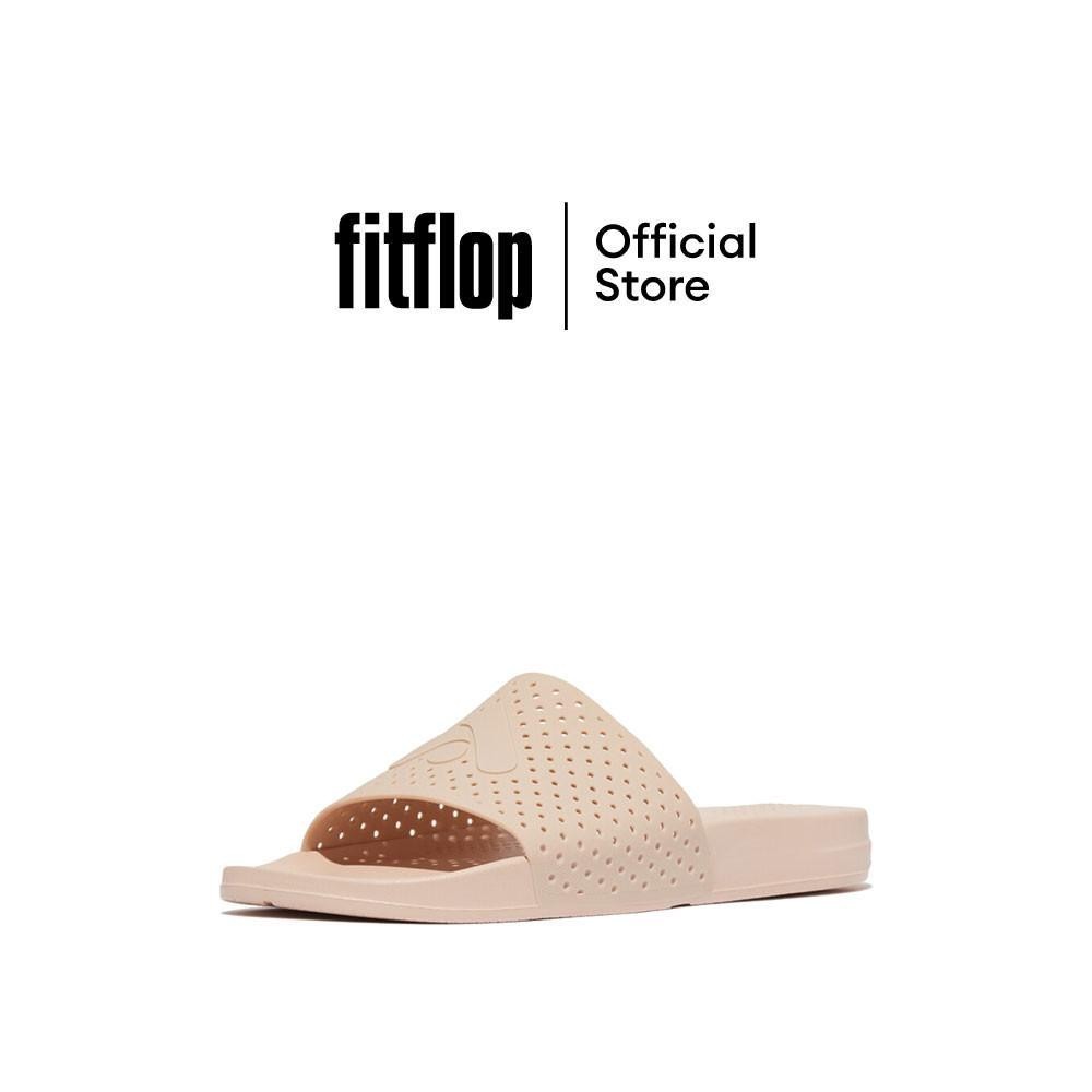 FITFLOP IQUSHION ARROW POOL SLIDES รองเท้าแตะผู้ชาย รุ่น HC4-A20 สี STONE BEIGE