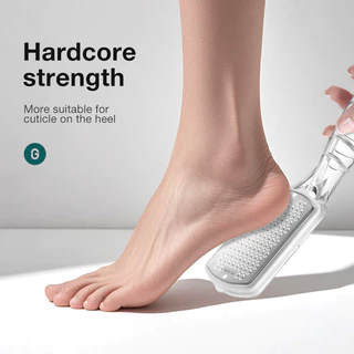 Mr.green Pedicure เครื่องมือเท้าแฟ้มส้นเท้า Raps แคลลัส remover สําหรับเท้า Scraper พร้อมกล่องเก็บแฟ้มสแตนเลส