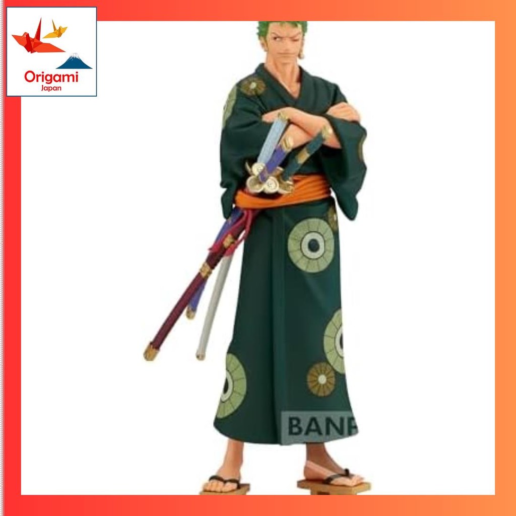 【Direct from Japan】หนึ่งชิ้น DXF The Grandline Series Wano Country Roronoa Zoro Yukata ver