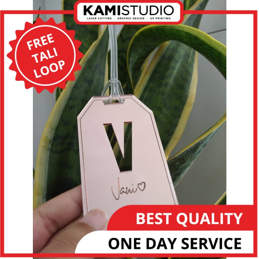GUNGAN INITIALAGE HANGER / INITIAL LUGAGGE TAG / LUGGAGE TAG NAME / LUGGAGE HANGER NAME INPUT / LUGG
