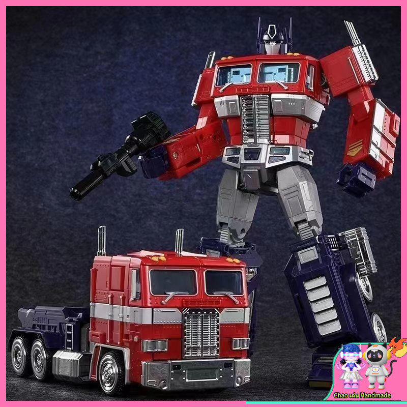 โมเดล Optimus Prime รุ่นเคลื่อนไหวของ Transformers รุ่น Optimus Commander G1 ขนาดใหญ่พิเศษจาก Yuetse