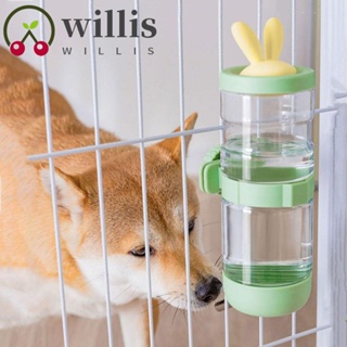 Willis ขวดน้ําพลาสติก แบบแขวน กันรั่วซึม 550 950 มล. อุปกรณ์เสริม สําหรับสัตว์เลี้ยง หนูแฮมสเตอร์ กระต่าย