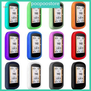 Poop เคสซิลิโคน กันตก เป็นมิตรกับผิวหนัง สําหรับ Garmin Edge 840 Premium-GPS Bike Com