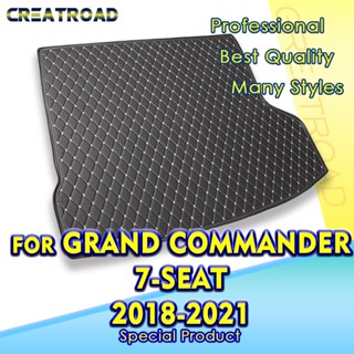 พรมปูพื้น ตกแต่งภายในรถยนต์ สําหรับ JEEP Grand Commander 7-Seat 2018 2019 2020 2021