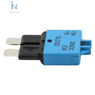 เบรกเกอร์เซอร์กิต 15A ATC รีเซ็ตได้ 15 แอมป์ 28V DC อุปกรณ์เสริม สําหรับรถยนต์ เรือ ยานยนต์ [Norton.th]