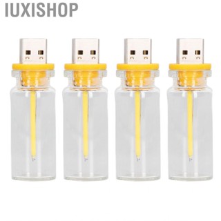 Iuxishop 4x USB Night Light Glass Plug In Portable 5V Lighting Supplies