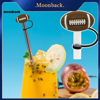 &lt;moonback&gt; ฝาปิดหลอดดูดน้ํา กันฝุ่น เส้นผ่านศูนย์กลาง 7-8 มม. ใช้ซ้ําได้ สําหรับหลอด 7-8 มม. 6 ชิ้น