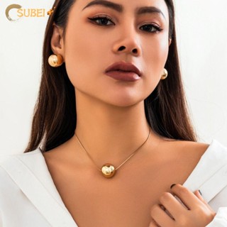 Sukaa ต่างหูโซ่ จี้รูปกระดูกงู ขนาดใหญ่ สไตล์พังก์ พังก์ แฟชั่นสําหรับผู้หญิง