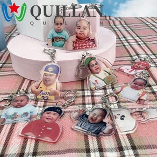 Quillan Tatan พวงกุญแจ จี้อะคริลิค สําหรับตกแต่งภายในรถยนต์ 1 ชิ้น