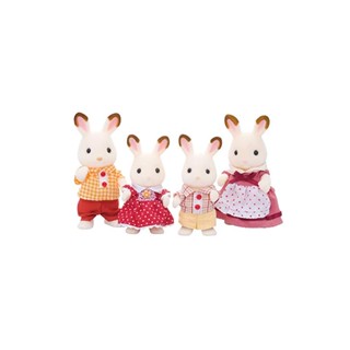 Sylvanian Families ตุ๊กตาครอบครัวกระต่าย ช็อคโกแลต Fs-16