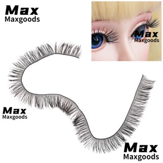 Maxg ขนตาปลอม สีดํา สีน้ําตาล สําหรับตกแต่งของเล่น 5 ชิ้น