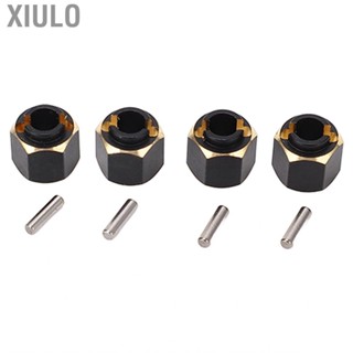 Xiulo Brass Hexagonal Hub Adapter Black Gold Color RC Car for 1/18 Mini Climbing