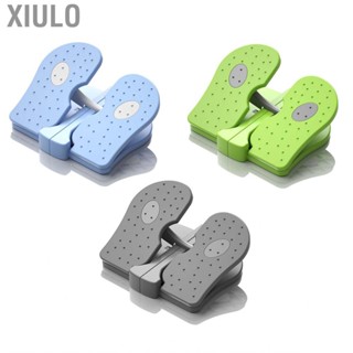 Xiulo Mini Stepper Trainer  Foldable Non Slip Lightweight and Compact Foot Machine Convex  Point for Office