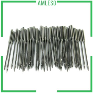 [Amleso] อุปกรณ์จักรเย็บผ้า 75/11 80/12 90/14 100/16 110/18 50 ชิ้น