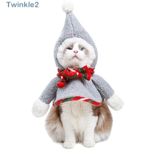 Twinkle ที่คาดผม ผ้ากํามะหยี่ ลายสโนว์แมนน่ารัก สําหรับสัตว์เลี้ยง สุนัข แมว