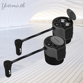 แท่นวางอัจฉริยะ พร้อมช่องเสียบ USB 2 ช่อง สําหรับ Tesla Water Cup Position Tesla Y 3 Models