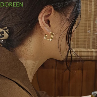 Doreen ต่างหูสตั๊ด ผู้หญิง อินเทรนด์ แฟชั่น บุคลิกภาพ อารมณ์ เครื่องประดับ