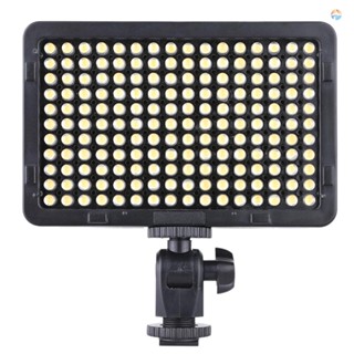 {Fsth} Portable Video Studio Photography Light Lamp Panel 176 LEDs 5600K for Cannon  Pentax Olympus Camcorder DSLR Camera