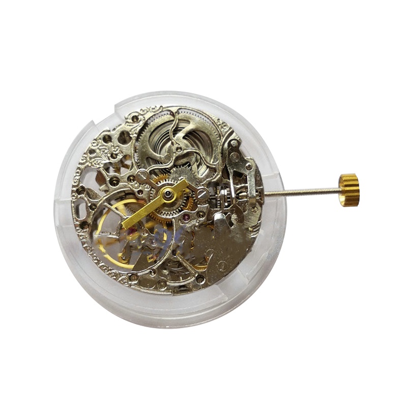 อัตโนมัติ Hollow Winding Movement สําหรับ Miyota 8205 นาฬิกา