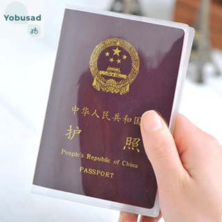 [Yobusad.th] เคสหนังสือเดินทาง กันน้ํา สําหรับรับรองการฉีดวัคซีน