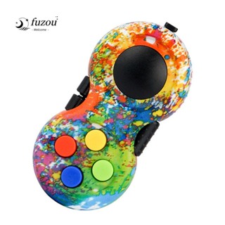 Fuzou Fidget เกมของเล่นคลายเครียด สีรุ้ง คลาสสิก ความวิตกกังวล