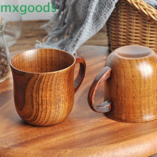 Mxgoods แก้วกาแฟไม้ธรรมชาติ แฮนด์เมด