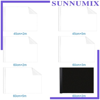 [Sunnimix] แผ่นสติกเกอร์ไวท์บอร์ด ลอกออกง่าย สําหรับติดผนังบ้าน ห้องเรียน